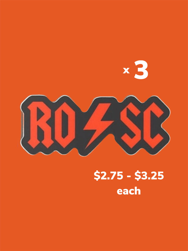 ROSC - Defibrilator Sticker