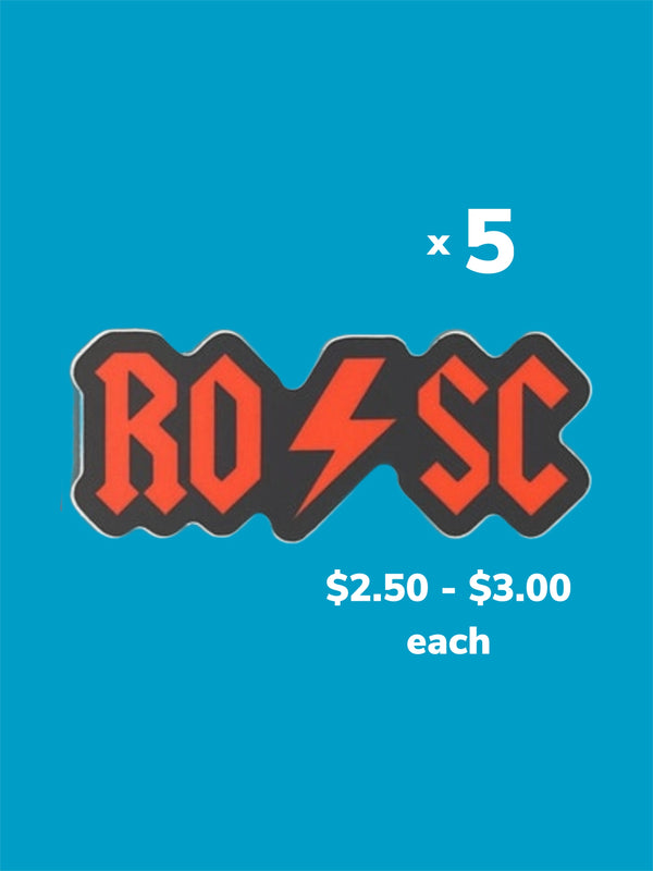 ROSC - Defibrilator Sticker