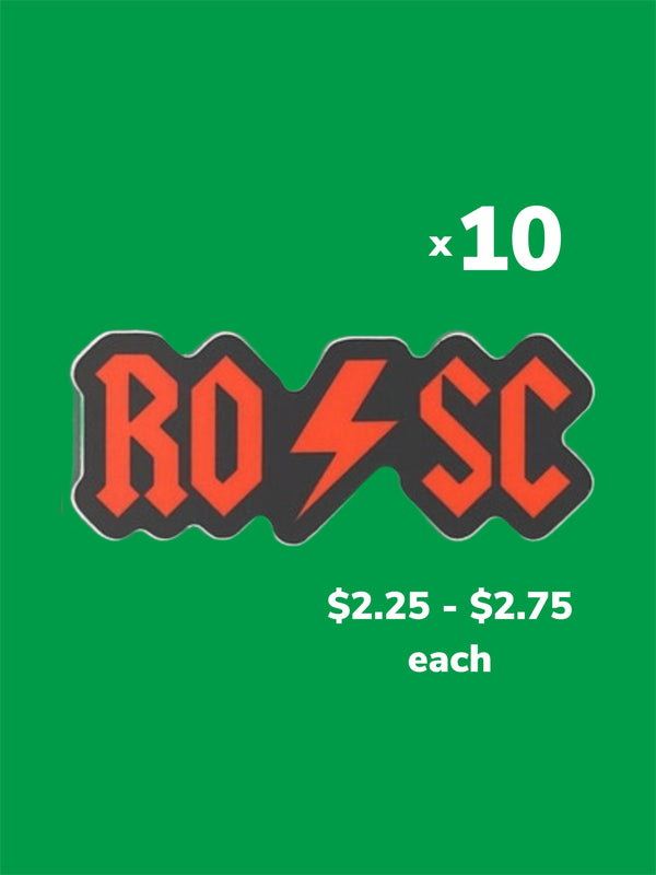ROSC - Defibrilator Sticker