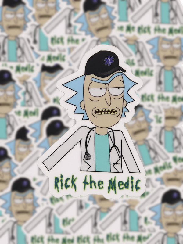 Rick The Medic Sticker