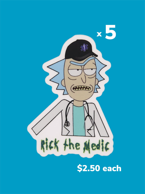 Rick The Medic Sticker