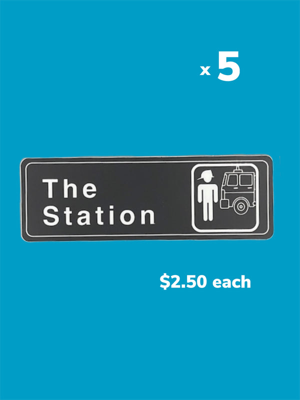 "The Station" - (The Office) Sticker