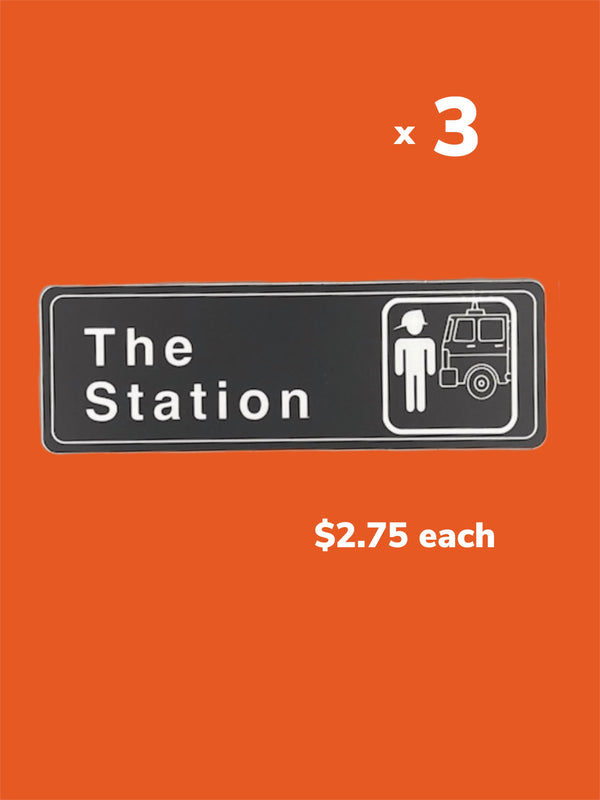 "The Station" - (The Office) Sticker