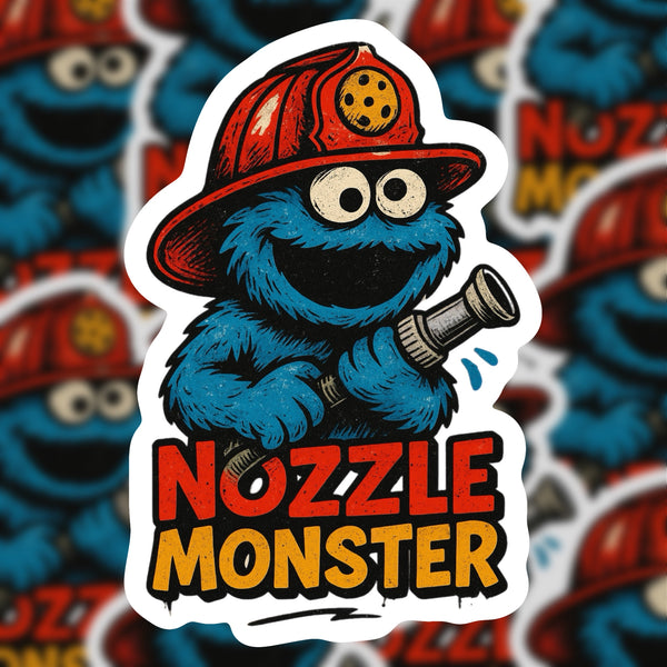 Nozzle Monster Sticker