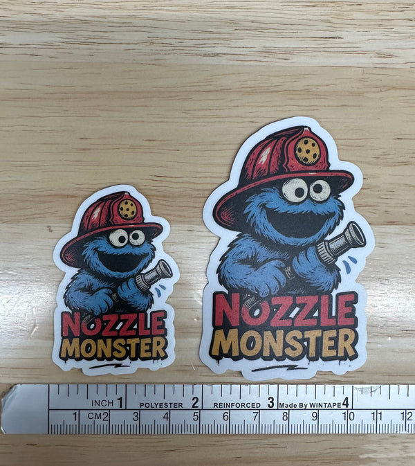 Nozzle Monster Sticker