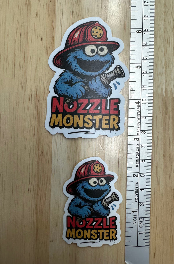 Nozzle Monster Sticker