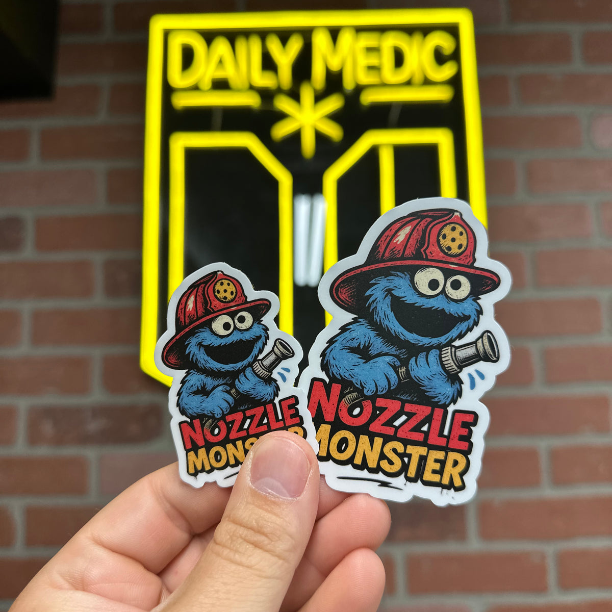 Nozzle Monster Sticker – The Daily Medic