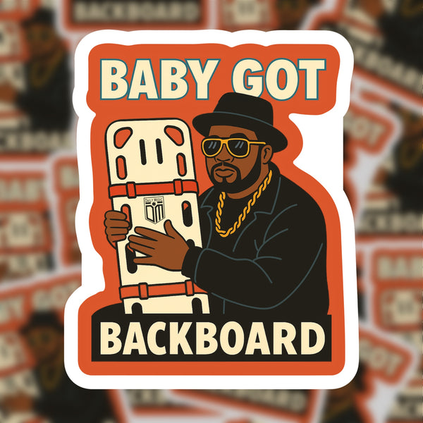 Baby Got Backboard Sticker