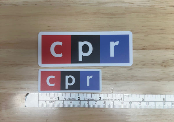 CPR Sticker