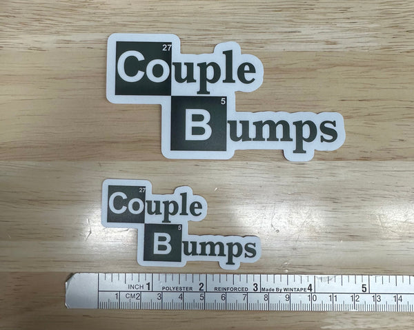 Couple Bumps Sticker