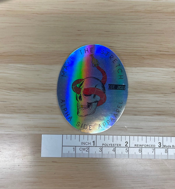 Make The Stretch Reflective Sticker