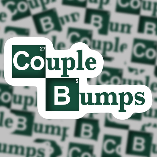 Couple Bumps Sticker