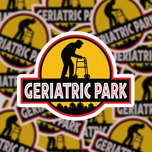 Geriatric Park Sticker