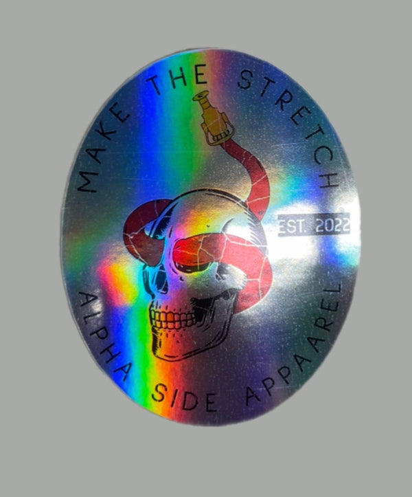 Make The Stretch Reflective Sticker