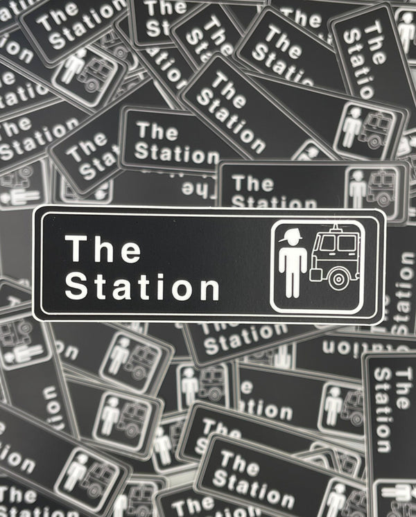 "The Station" - (The Office) Sticker