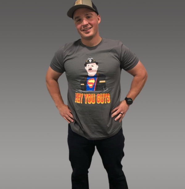 Firefighter Sloth "Hey You Guys" T-Shirt