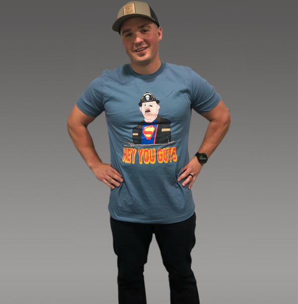 Firefighter Sloth "Hey You Guys" T-Shirt