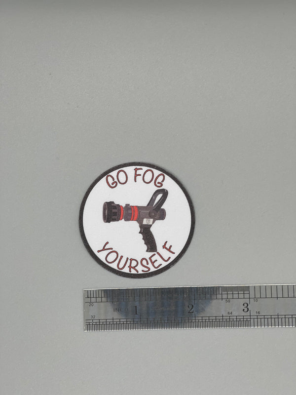 Go Fog Yourself Sticker