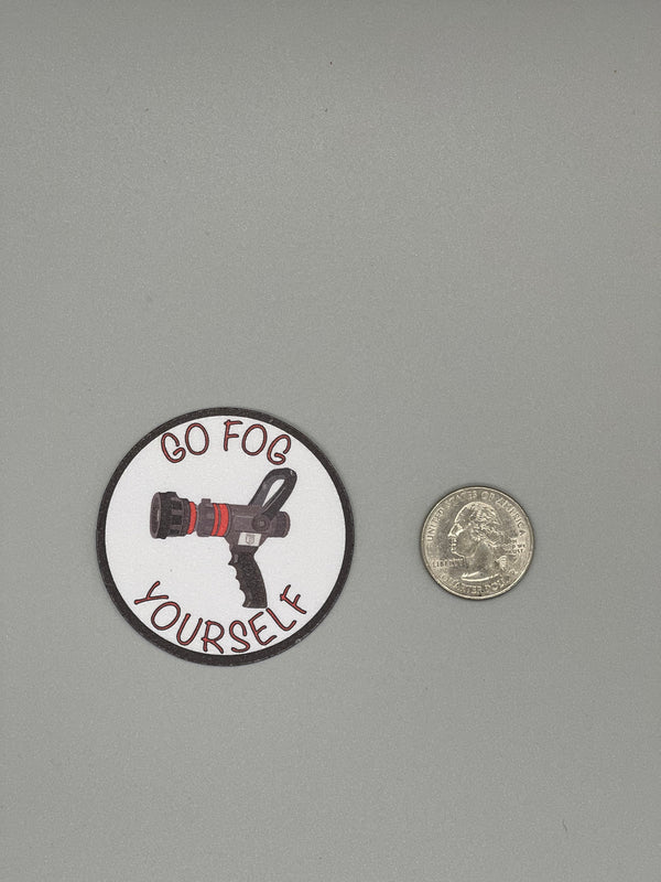 Go Fog Yourself Sticker