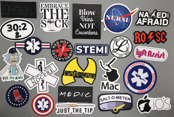 2 for $5 Medical Stickers