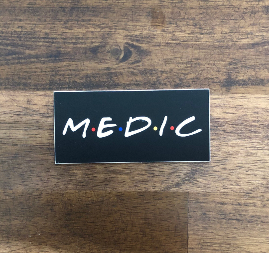 M.E.D.I.C Friends Sticker
