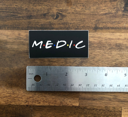 M.E.D.I.C Friends Sticker