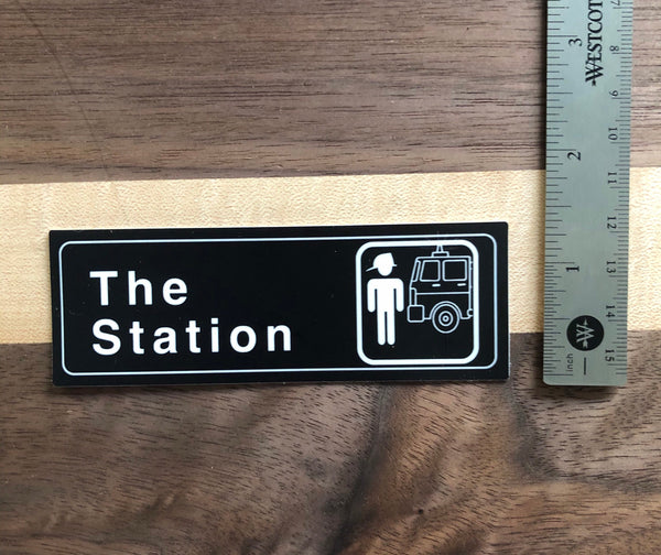 "The Station" - (The Office) Sticker