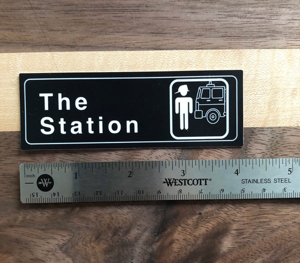"The Station" - (The Office) Sticker