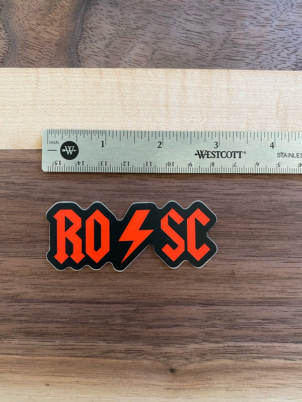 ROSC - Defibrilator Sticker