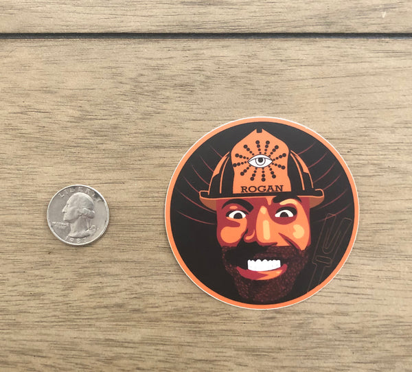 Joe Rogan Firefighter Sticker