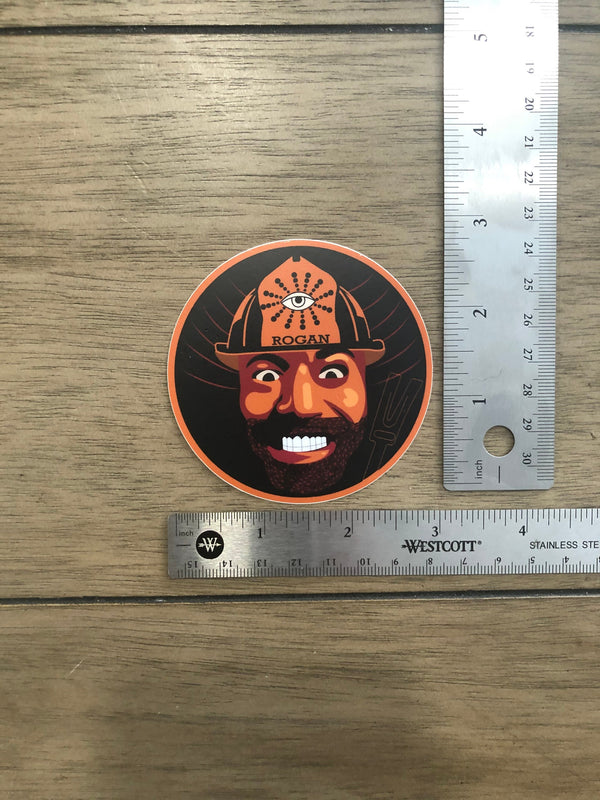 Joe Rogan Firefighter Sticker