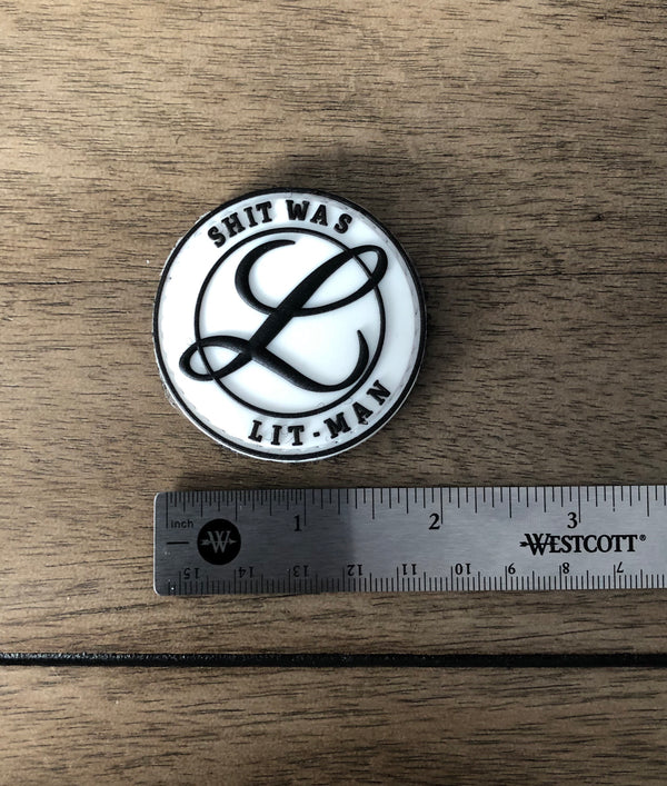 Shit Was Lit Man PVC Morale Patch