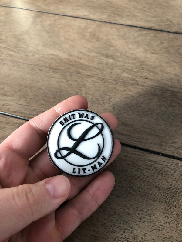 Shit Was Lit Man PVC Morale Patch