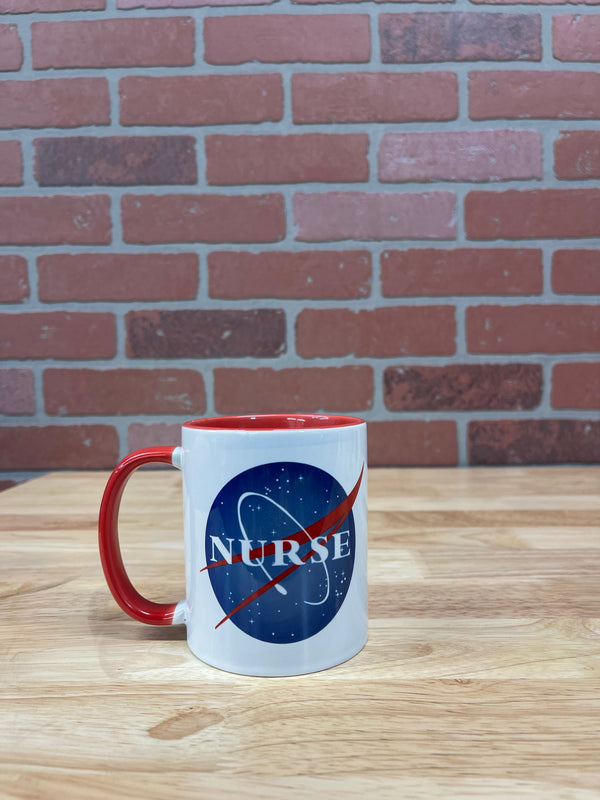 NASA NURSE MUG