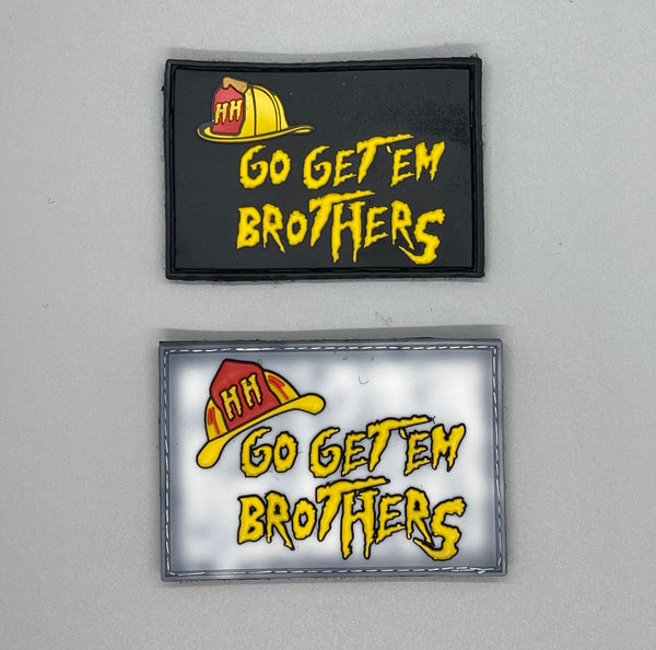Go Get 'Em Brothers - PVC Morale Patch