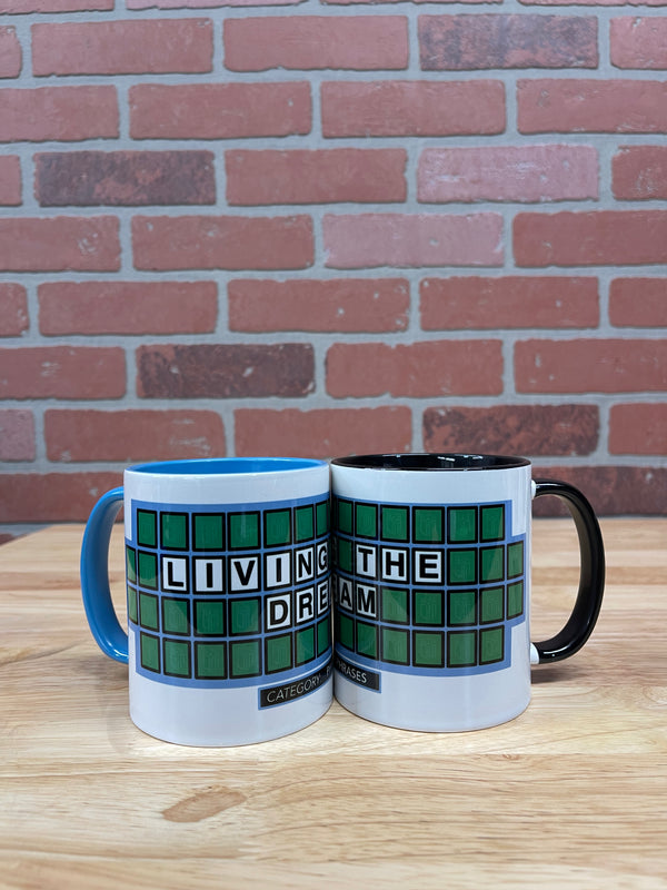 Living the Dream Wheel of Fortune Mug