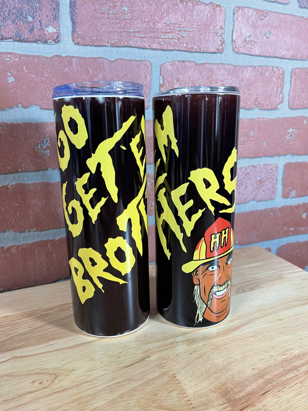 Go Get Em Brothers Tumbler