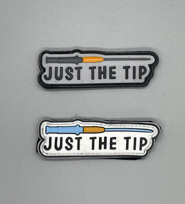 Just The Tip 16g Needle PVC Morale Patch