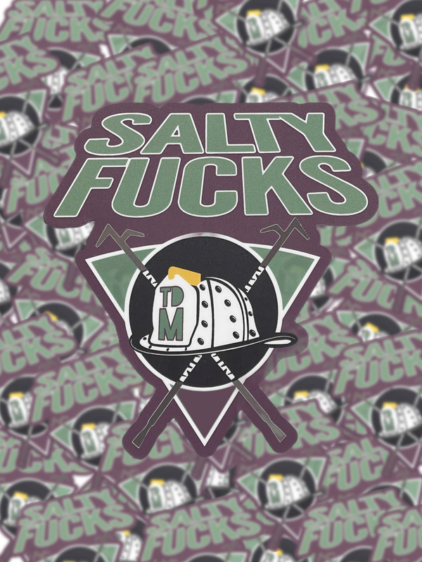Salty Fu**s Sticker