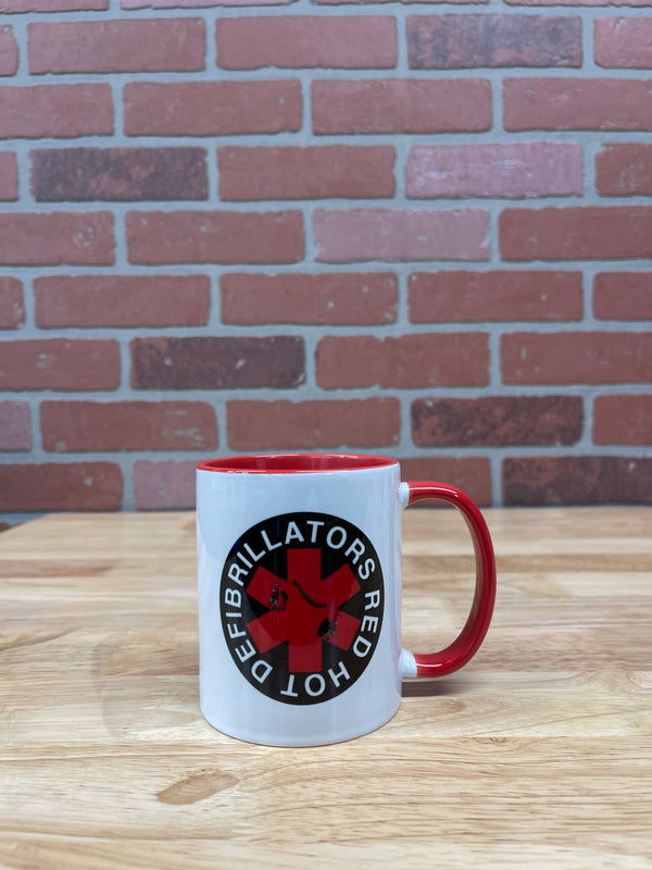 Red Hot Defibrilators Mug