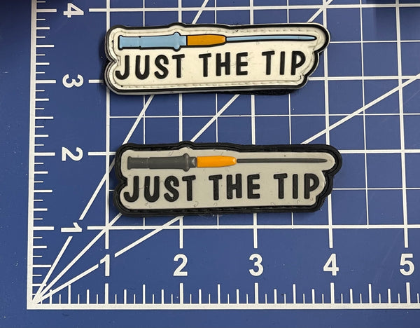 Just The Tip 16g Needle PVC Morale Patch