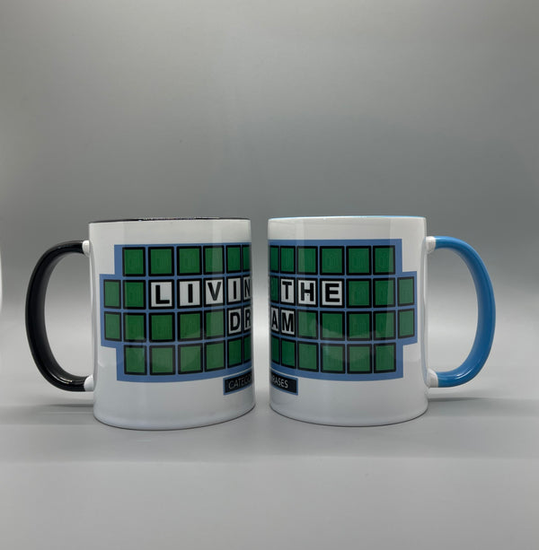 Living the Dream Wheel of Fortune Mug