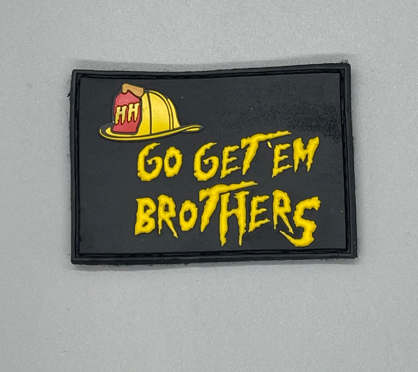 Go Get 'Em Brothers - PVC Morale Patch