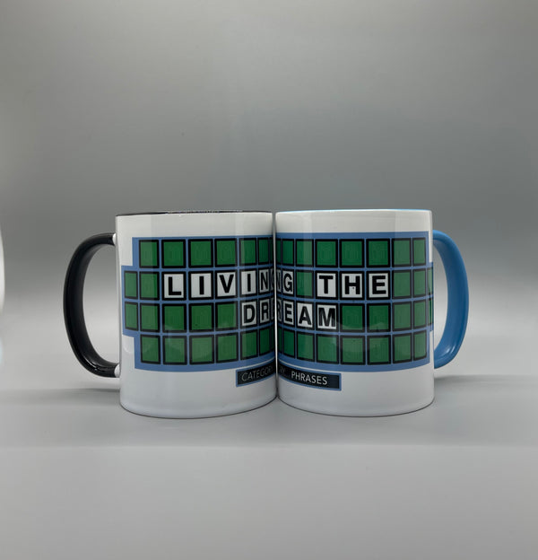 Living the Dream Wheel of Fortune Mug
