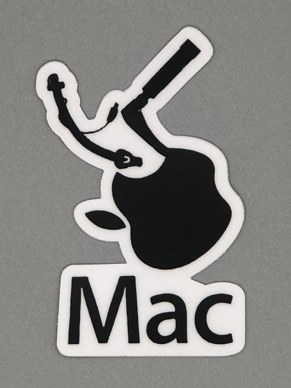 Intubated Apple - Mac sticker