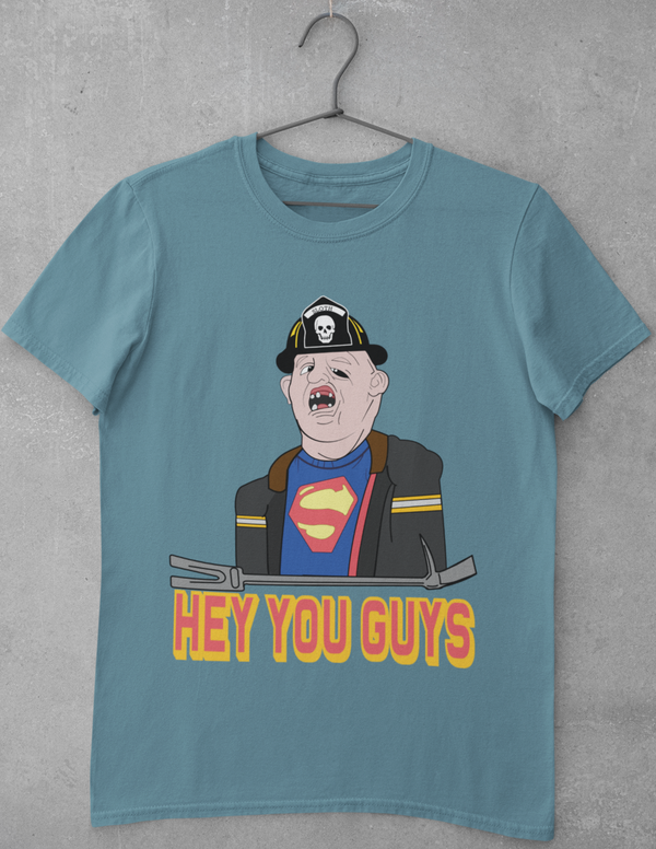 Firefighter Sloth "Hey You Guys" T-Shirt