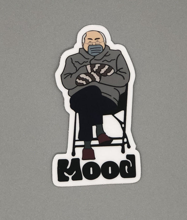 Bernie Sanders Inauguration Mood Sticker