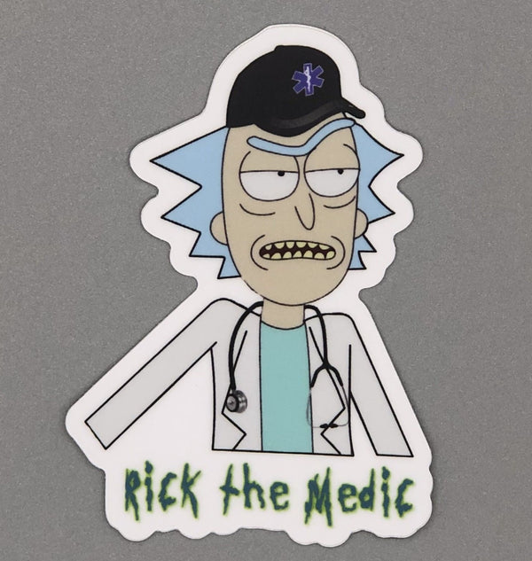Rick The Medic Sticker