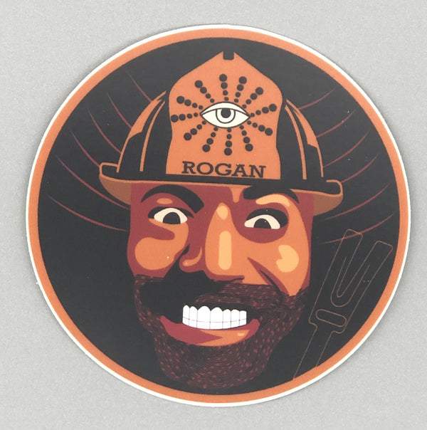 Joe Rogan Firefighter Sticker