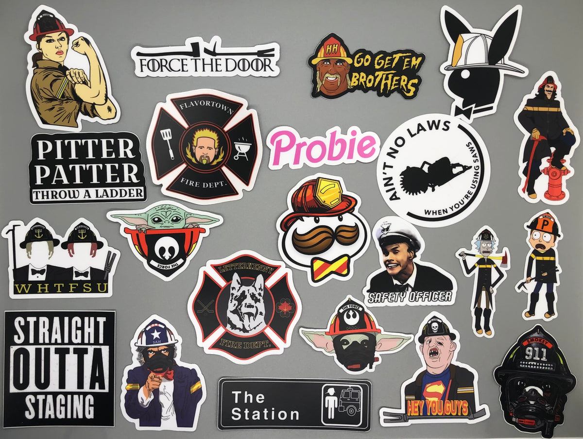 Firefighter Stickers – Tagged 